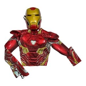 Rubie’s Iron Man Kids Costume OS Shirt And Mask Only